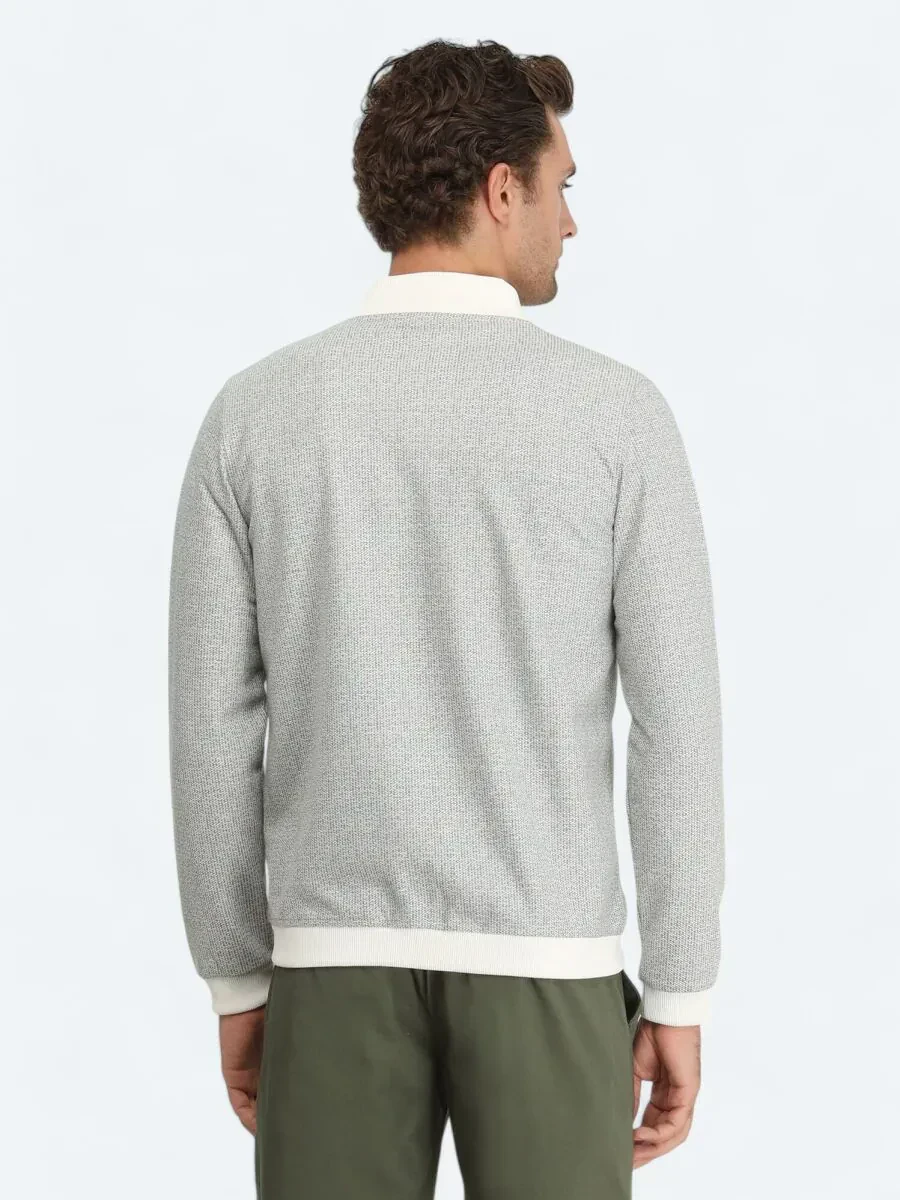 Haki Regular Fit Casual Örme Mont - 5