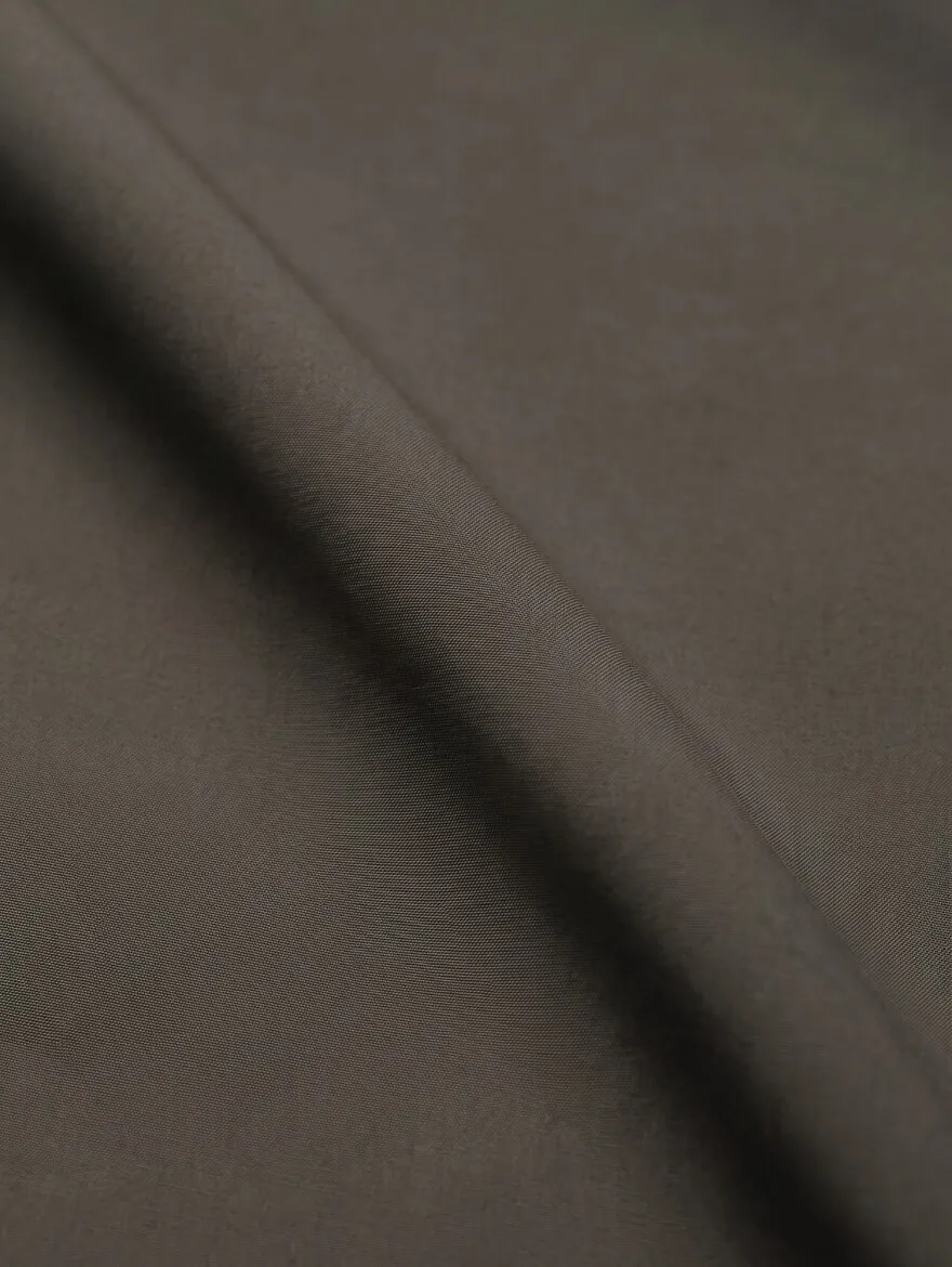 Haki Regular Fit Gömlek Yaka Casual Dokuma Pardösü - 14