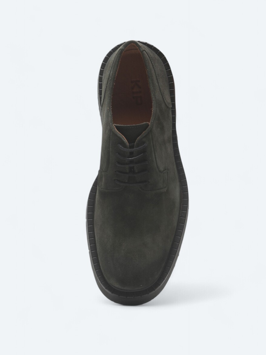 Haki Süet Smart Casual Ayakkabı - 3