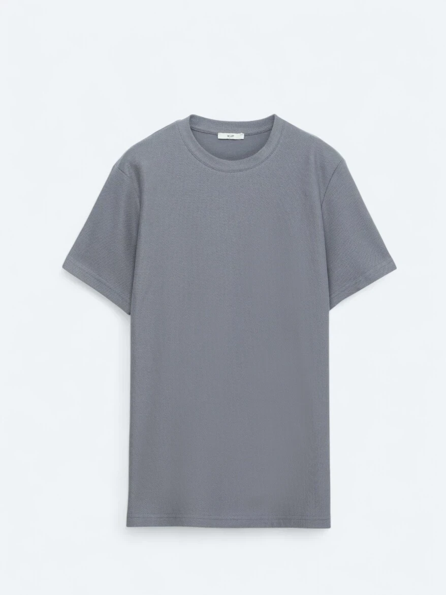 Hard Coal Crew Neck 100% Cotton T-Shirt 