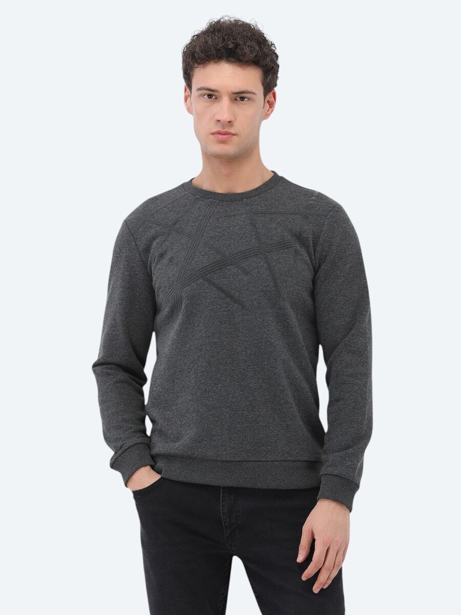 Hard Coal Crew Neck Sweatshirt - 1