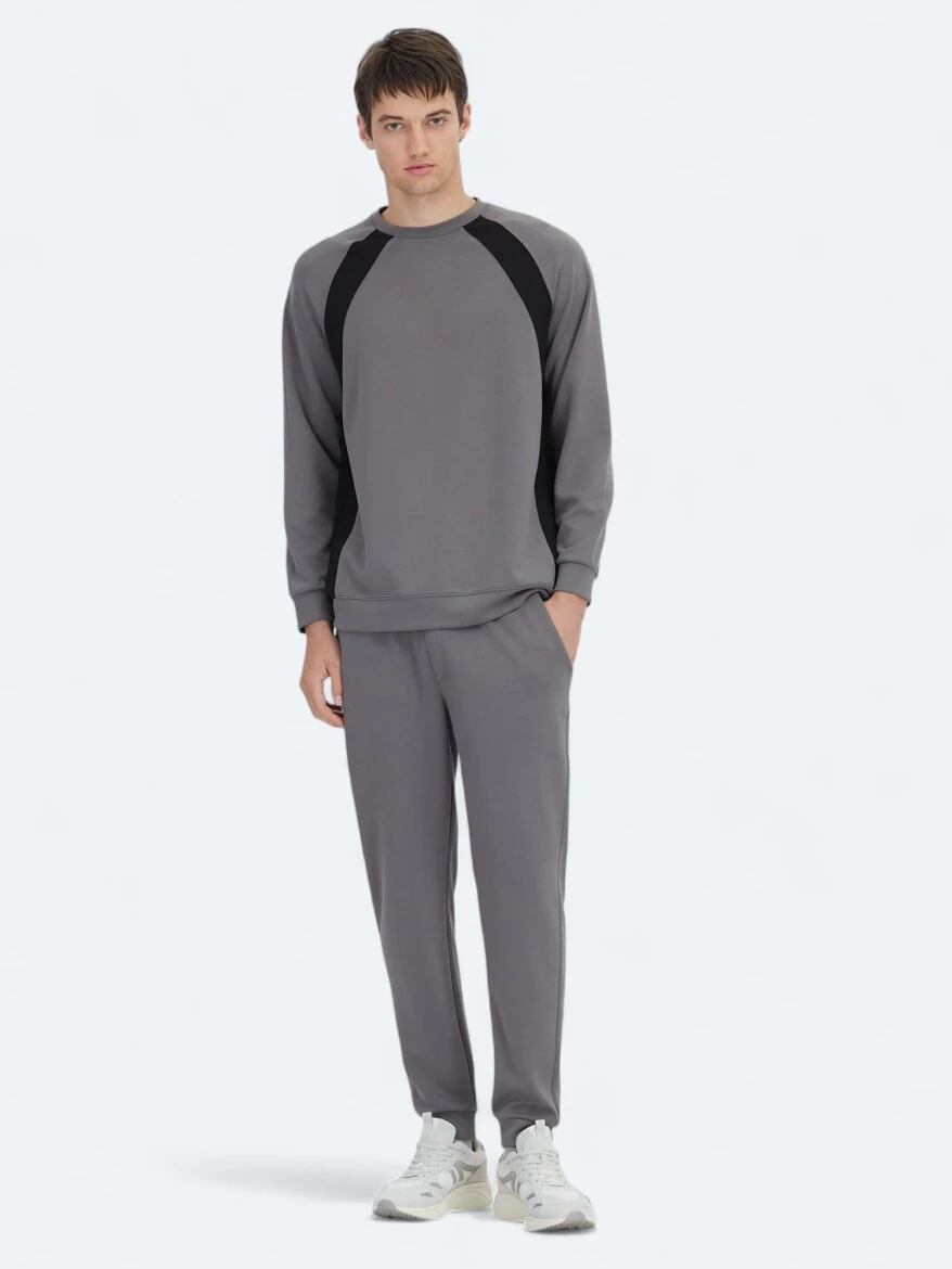 Hard Coal Crew Neck Sweatshirt - KİP