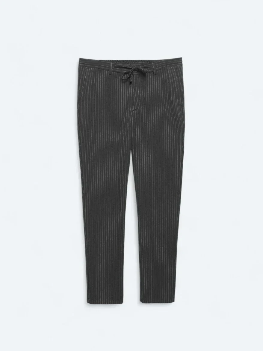 Hard Coal Knitting Jogging Fit Casual Trousers - 5