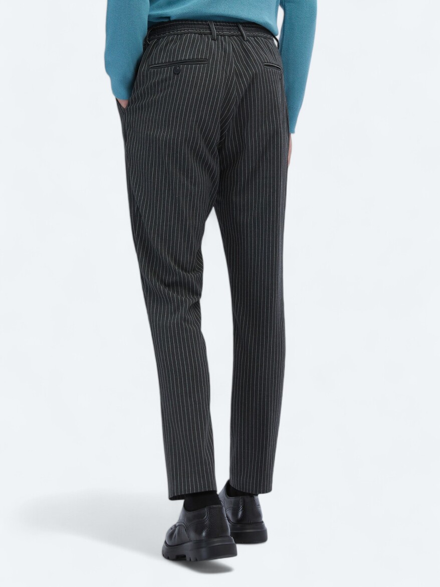 Hard Coal Knitting Jogging Fit Casual Trousers - 4