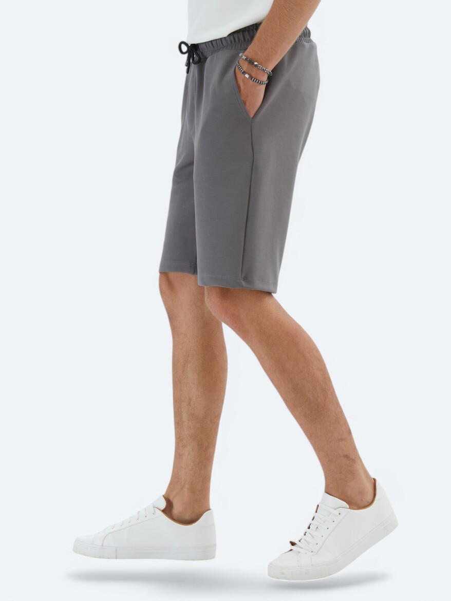 Hard Coal Knitting Jogging Fit Sport Bermuda - 3