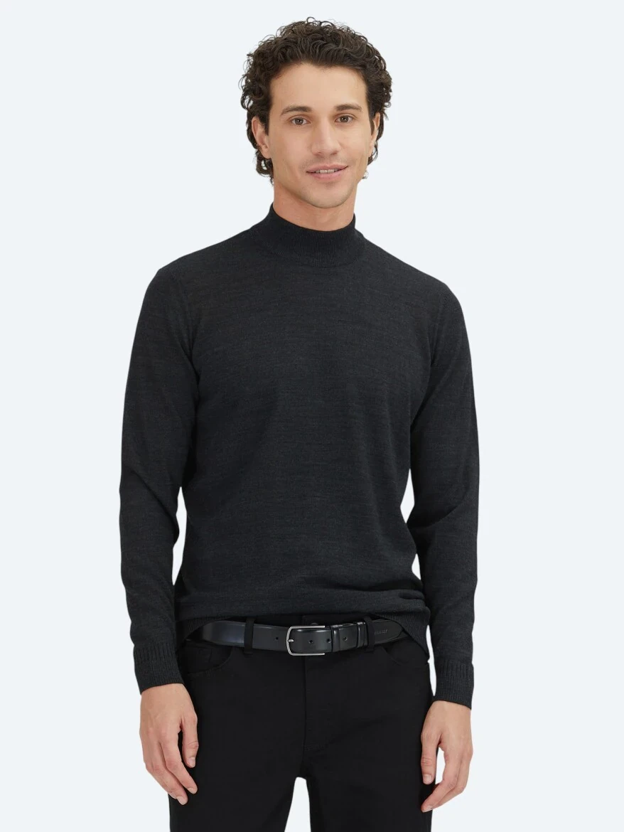 Hard Coal Knitwear Sweatshirt - KİP