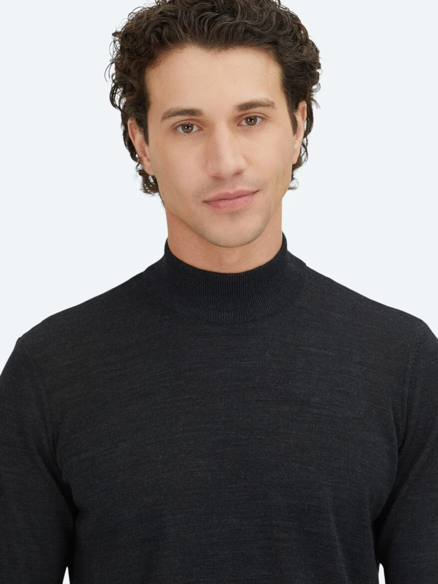 Hard Coal Knitwear Sweatshirt - KİP