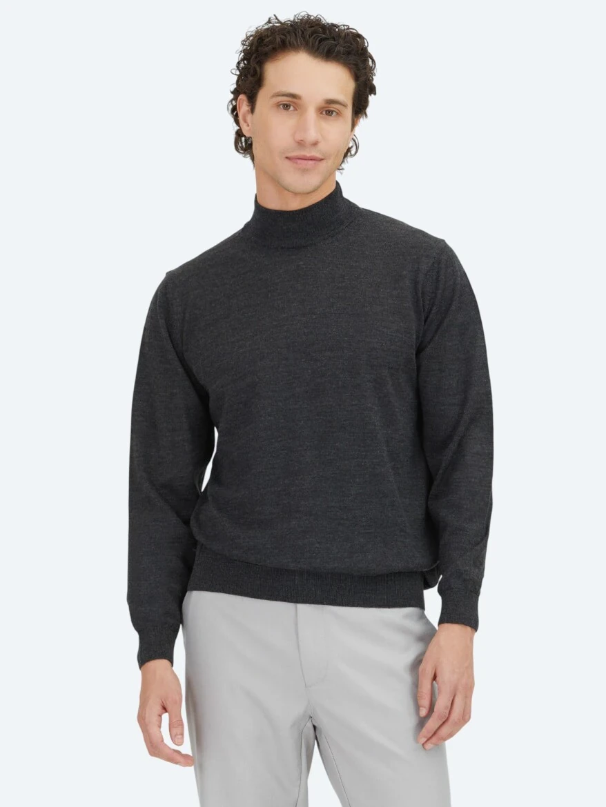 Hard Coal Knitwear Sweatshirt - KİP