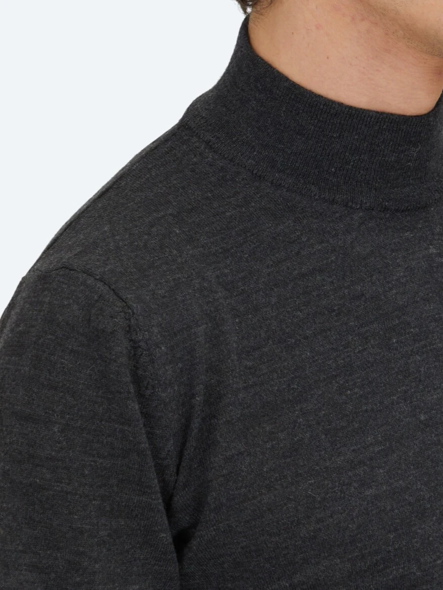 Hard Coal Knitwear Sweatshirt - KİP