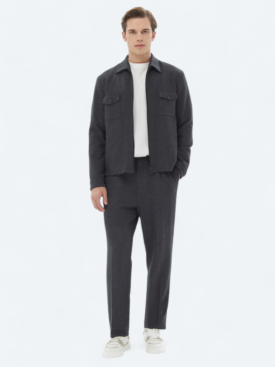 Hard Coal Micro Modern Fit Suit - 2