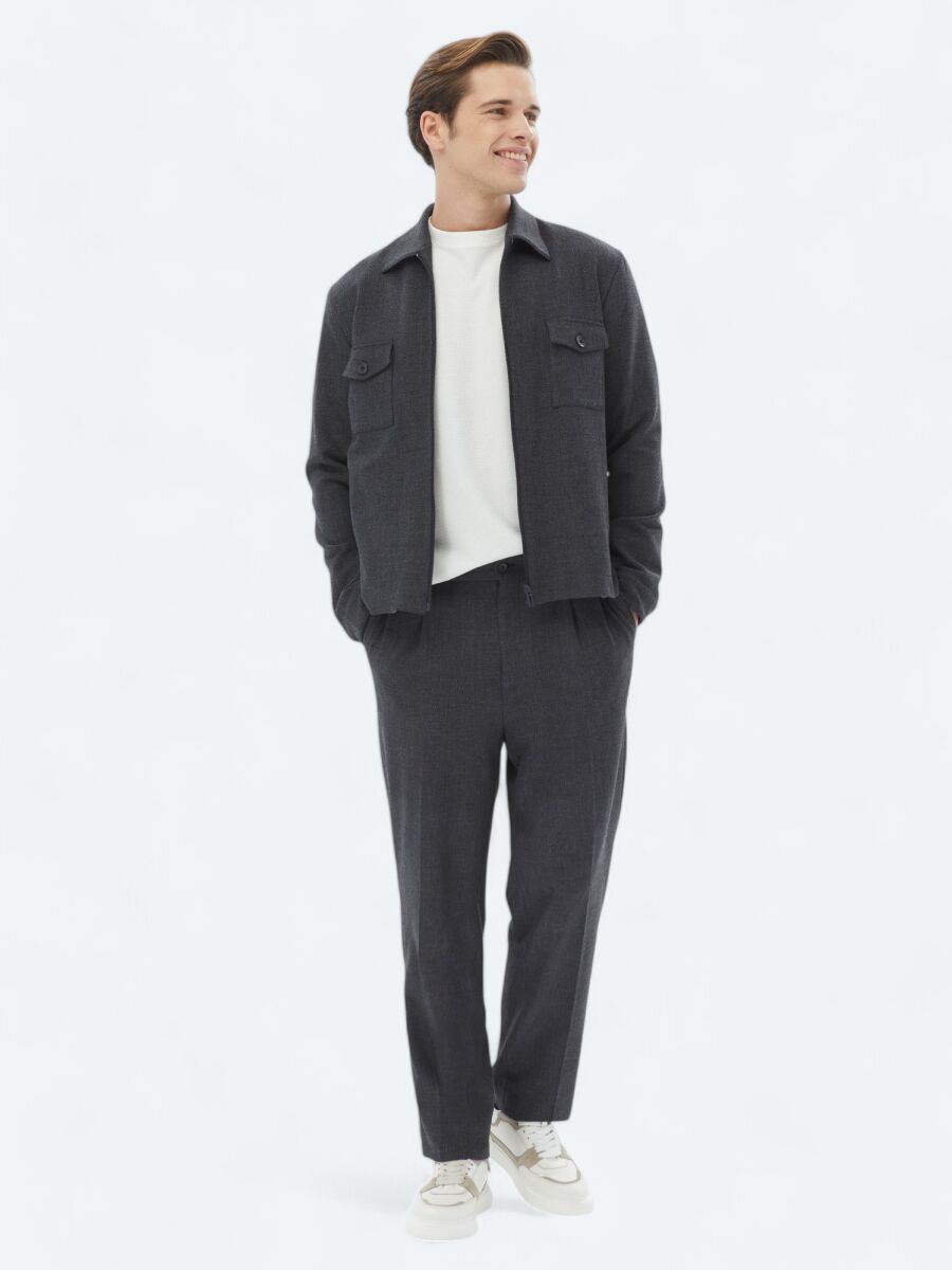 Hard Coal Micro Modern Fit Suit - 3