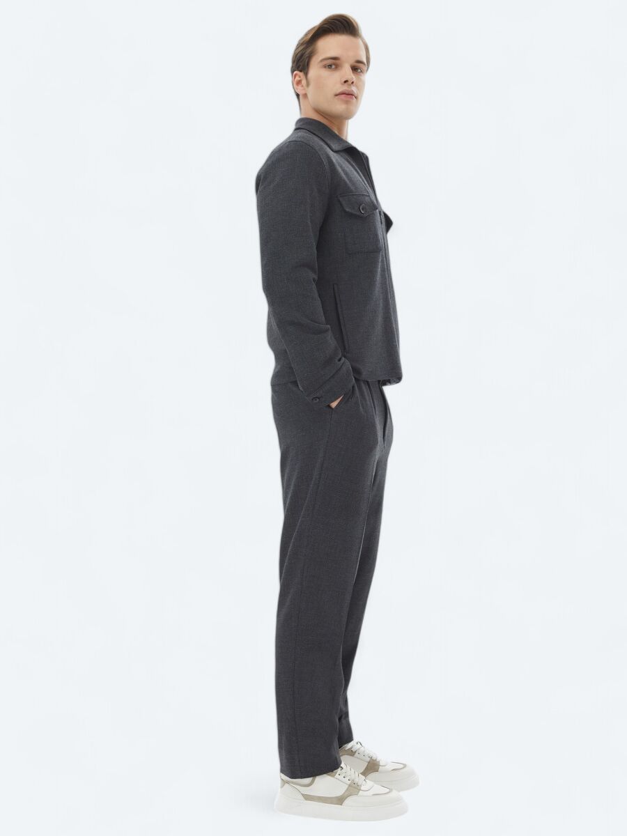 Hard Coal Micro Modern Fit Suit - 5