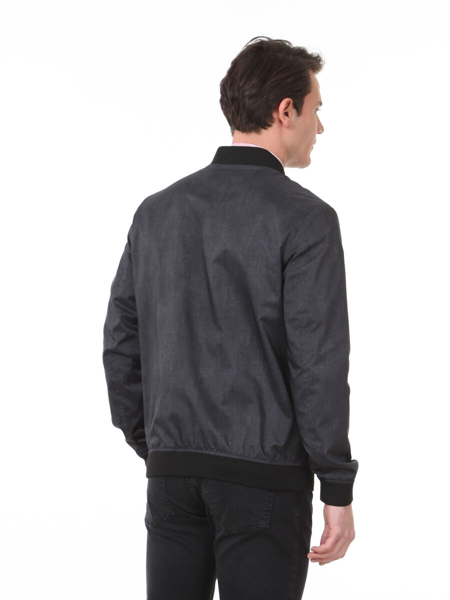 Hard Coal Regular Fit Casual Weaving Coat - 3