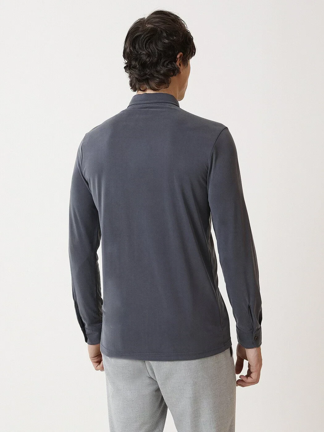 Hard Coal Regular Fit Knitting Casual Shirt - 5