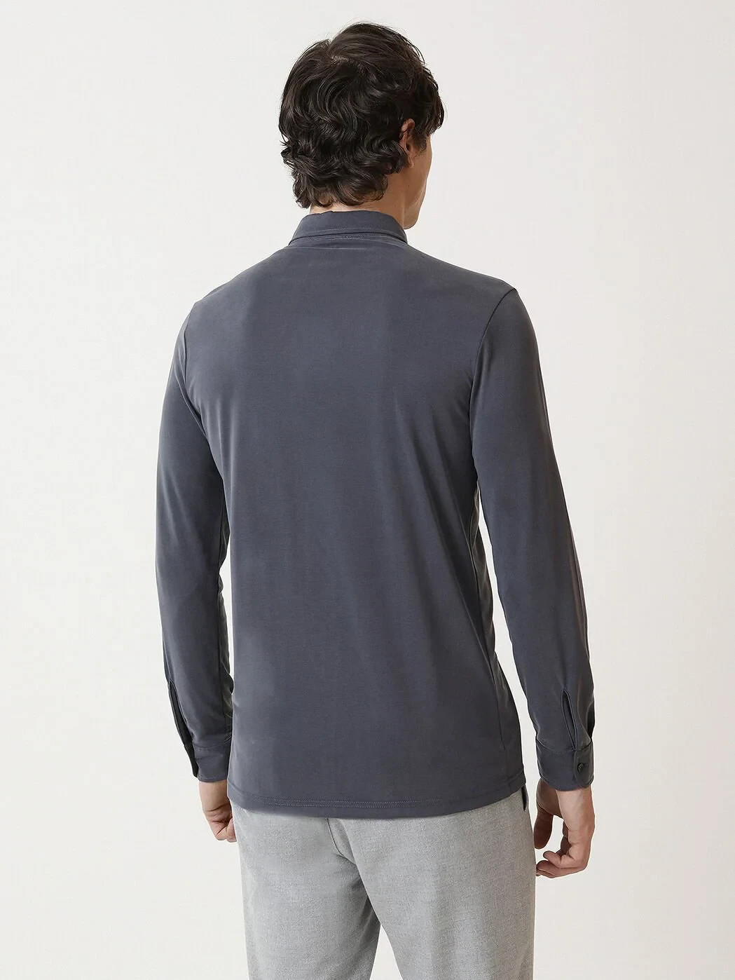 Hard Coal Regular Fit Knitting Casual Shirt - 5