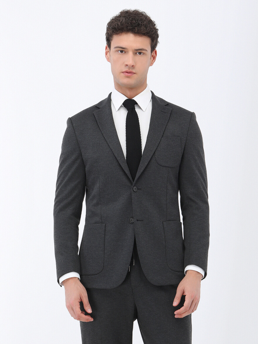 Hard Coal Slim Fit Suit - 1