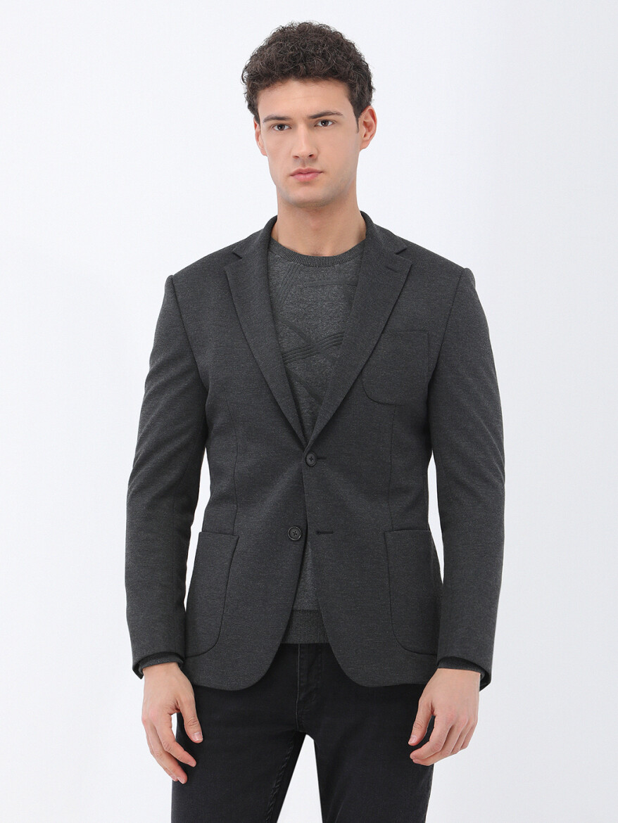 Hard Coal Slim Fit Suit - 7