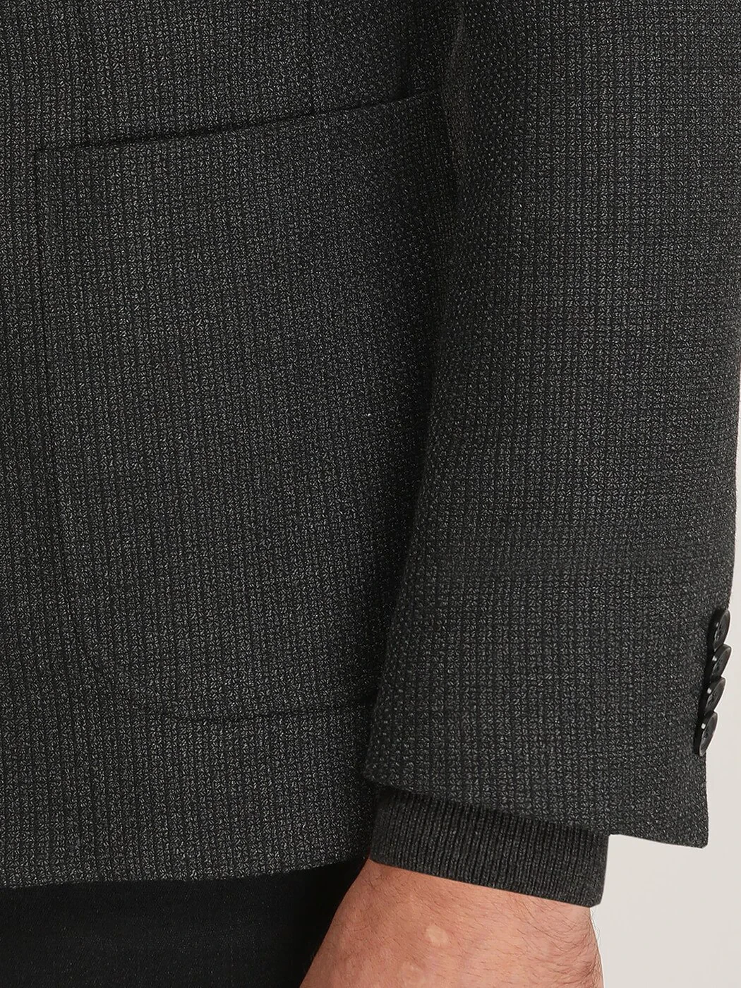 Hard Coal Striped Modern Fit Jacket - 5