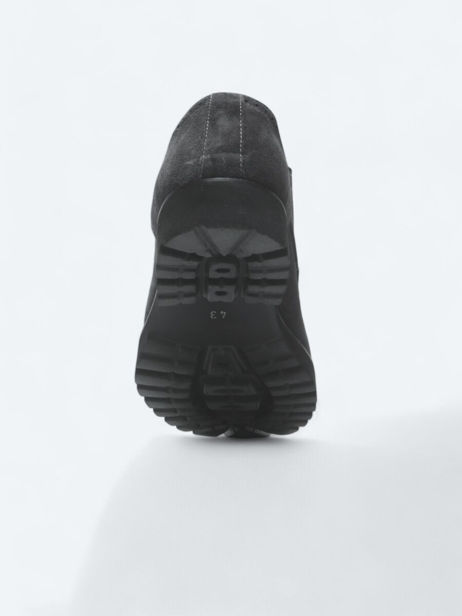 Hard Coal Suede Smart Casual Shoes - 4