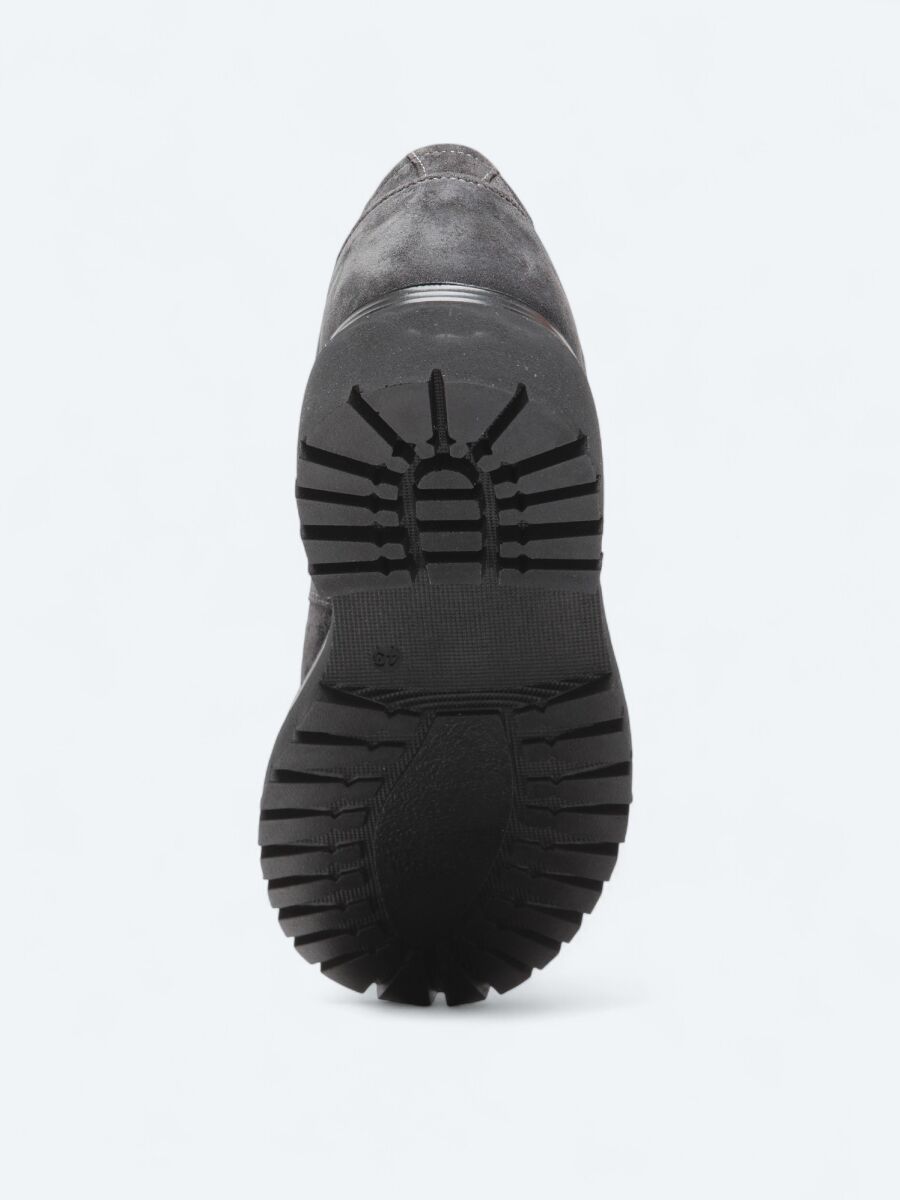 Hard Coal Suede Smart Casual Shoes - 4