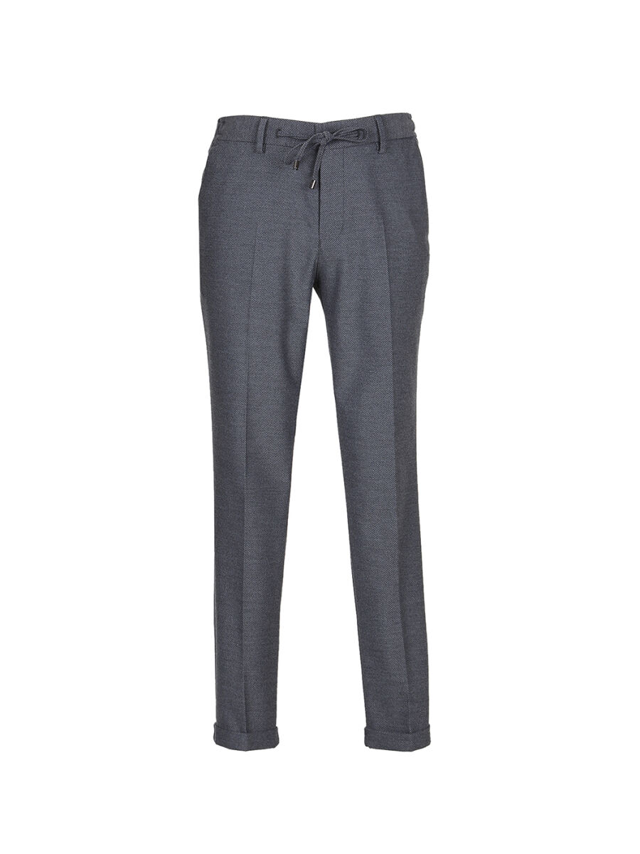 Hard Coal Weaving Jogging Fit Casual Trousers - 5