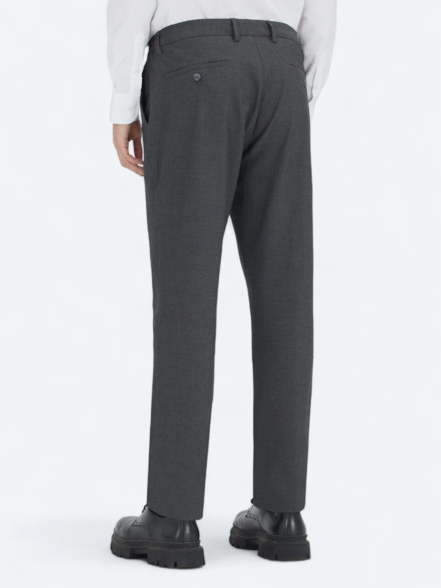 Hard Coal Weaving Jogging Fit Casual Trousers - 5