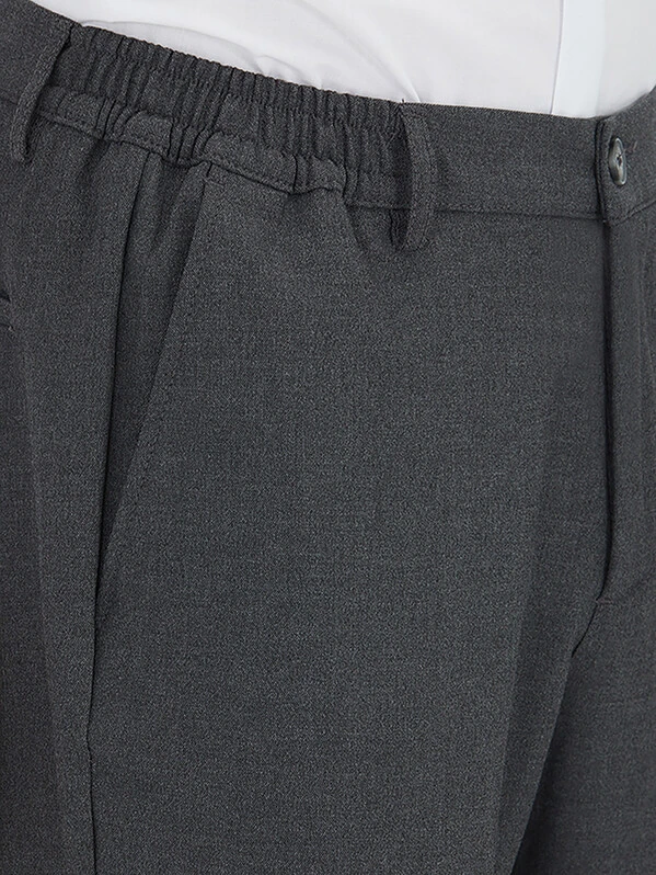 Hard Coal Weaving Jogging Fit Casual Trousers - 7