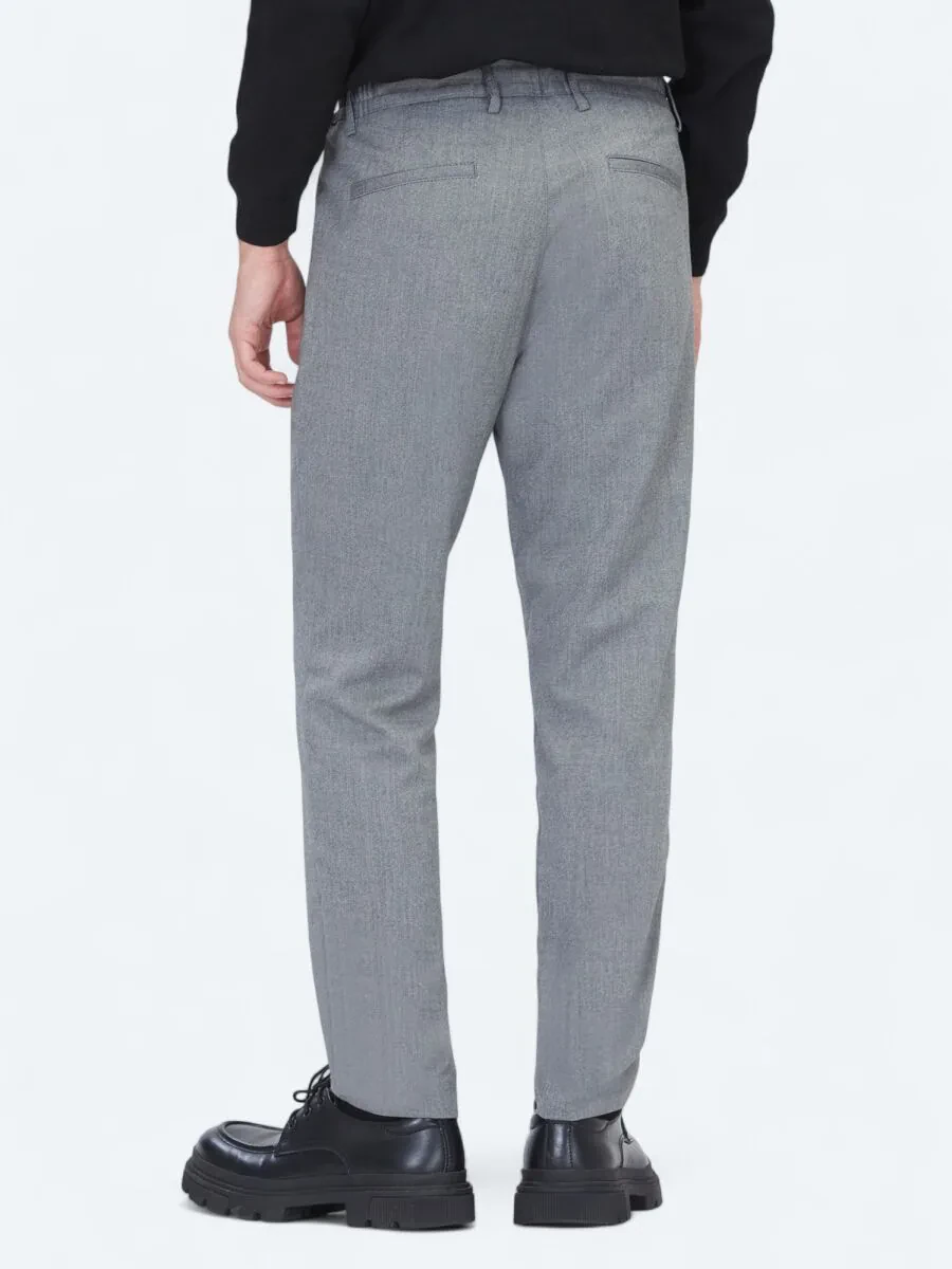 Hard Coal Weaving Jogging Fit Casual Trousers - 4