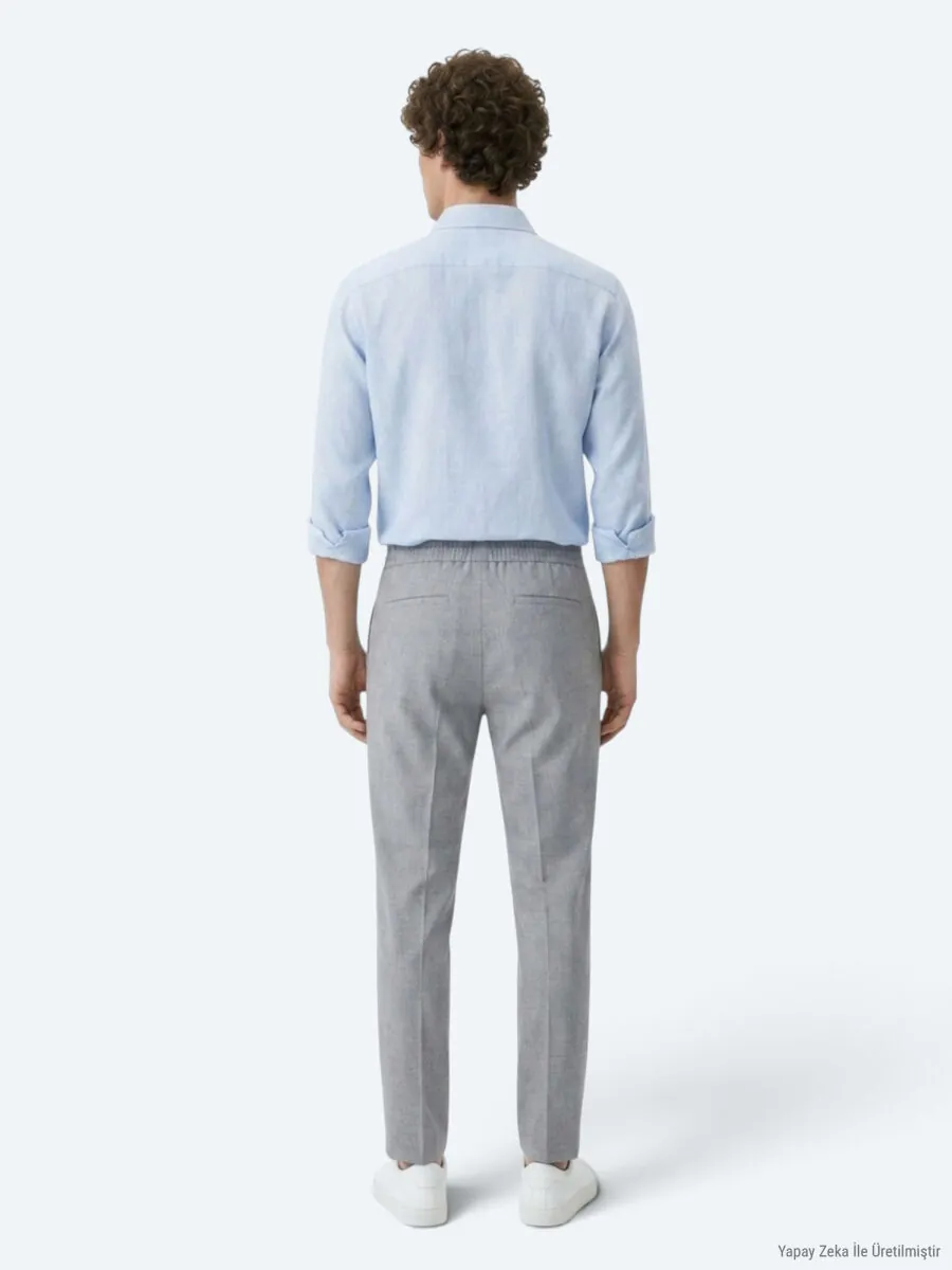 Hard Coal Weaving Jogging Fit Casual Trousers - 6