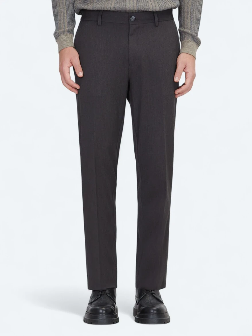 Hard Coal Weaving Jogging Fit Recycled Casual Trousers - KİP