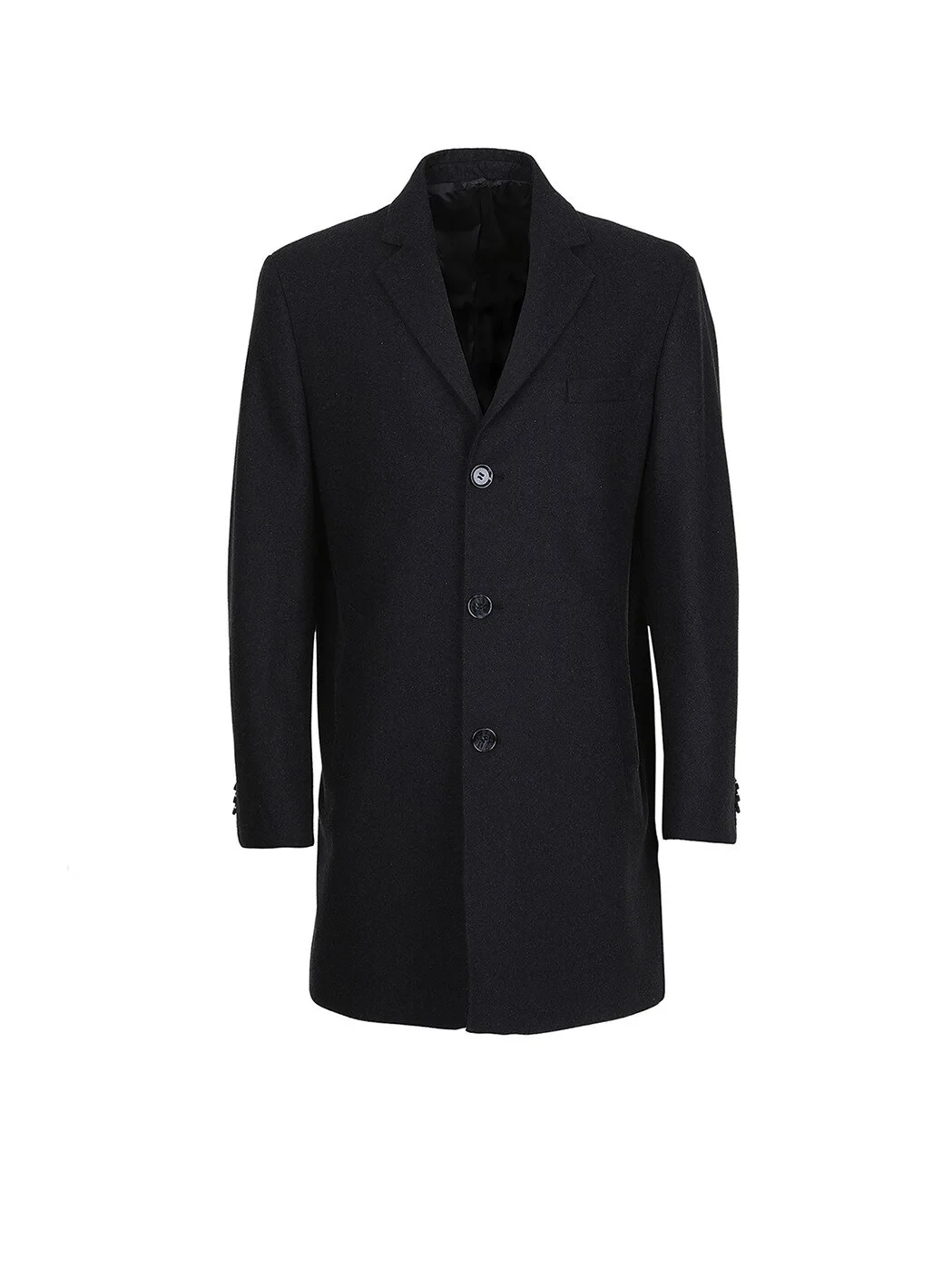 Hard Coal Weaving Overcoat - 6