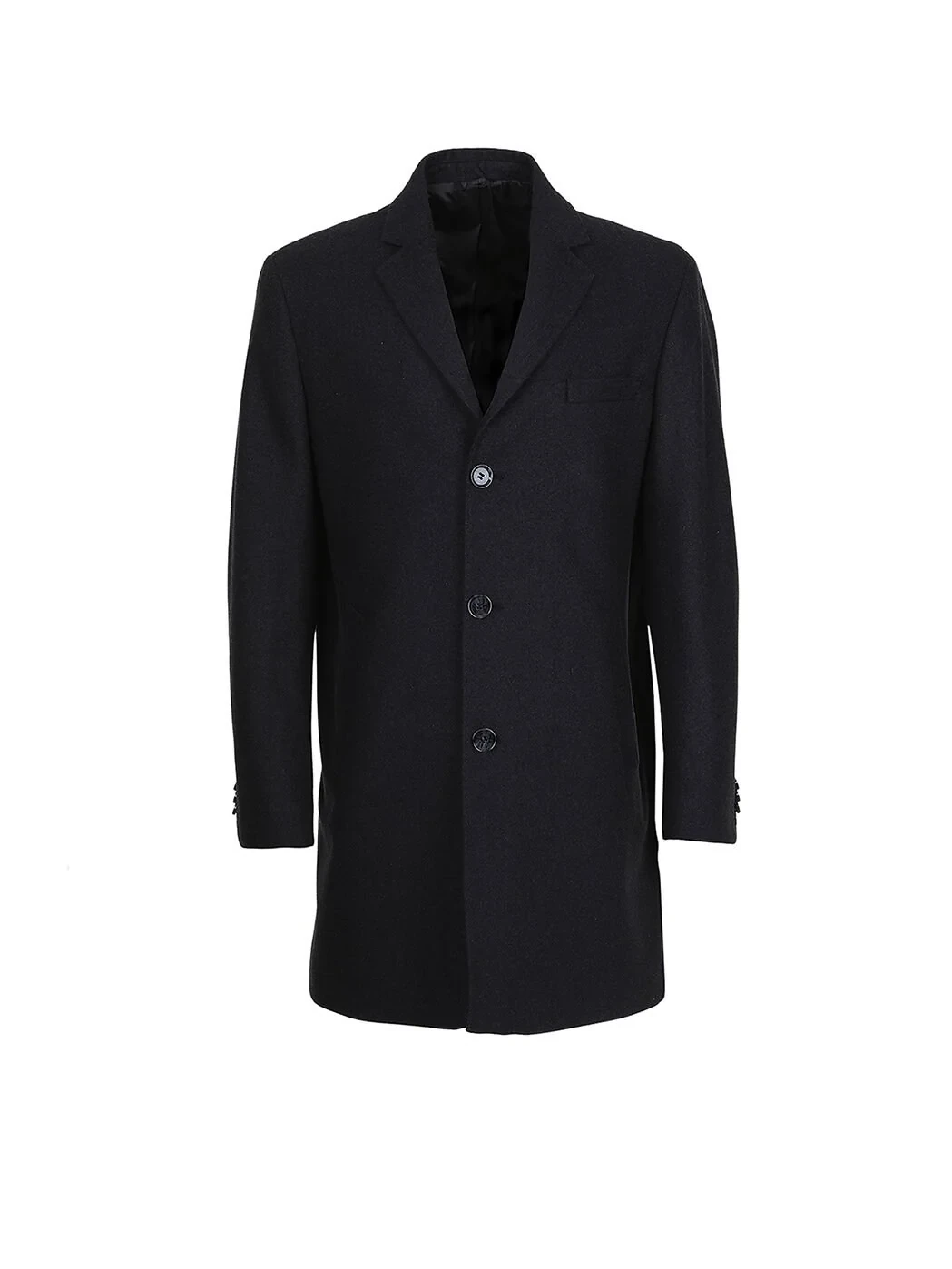 Hard Coal Weaving Overcoat - 6