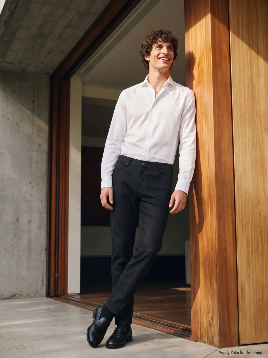 Hard Coal Weaving Regular Fit Sport Trousers - 2