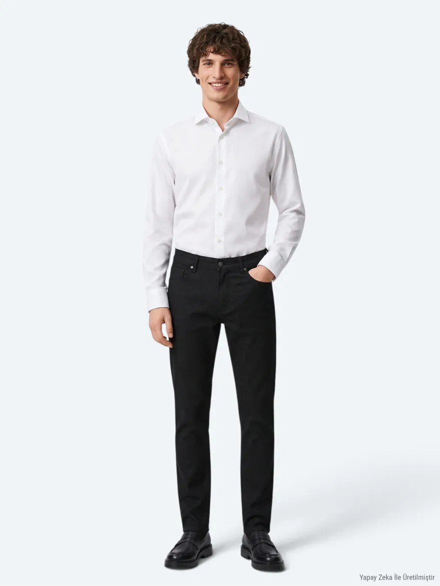 Hard Coal Weaving Regular Fit Sport Trousers - 3