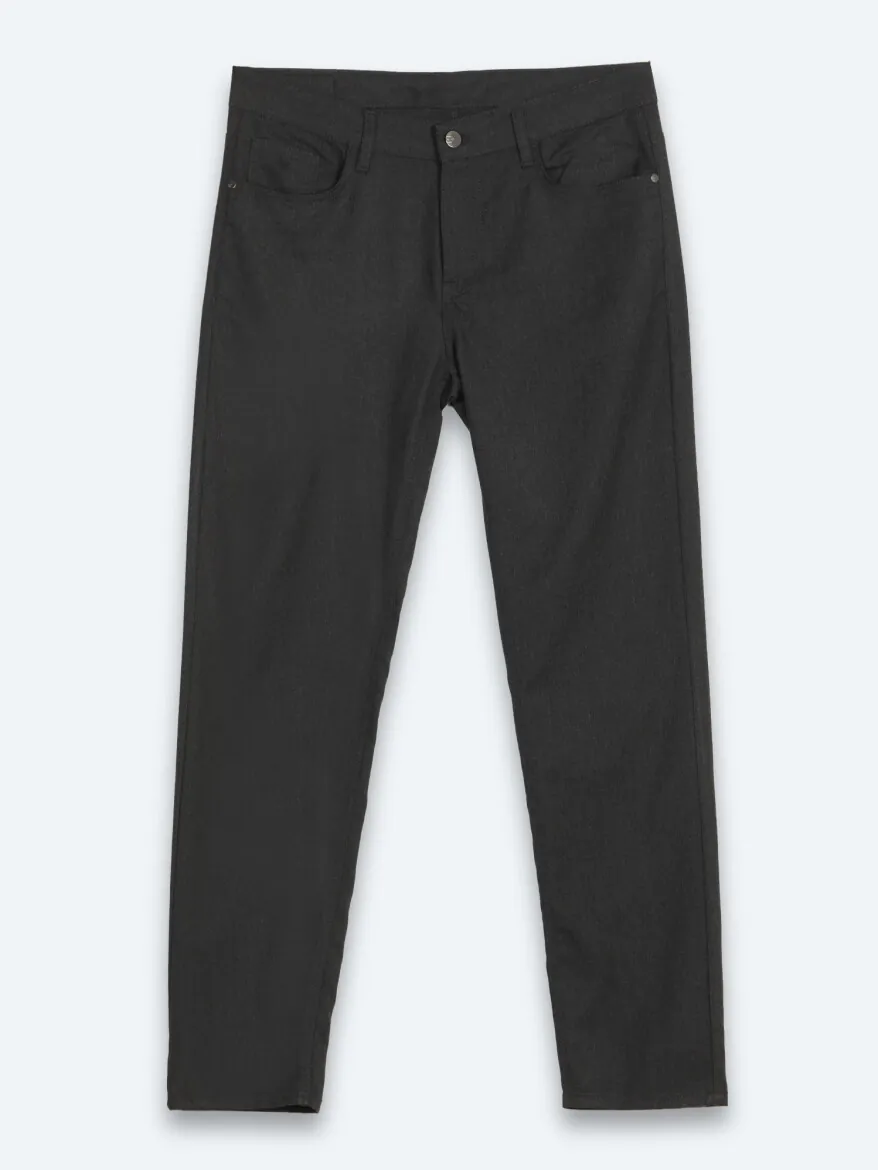 Hard Coal Weaving Regular Fit Sport Trousers - 7