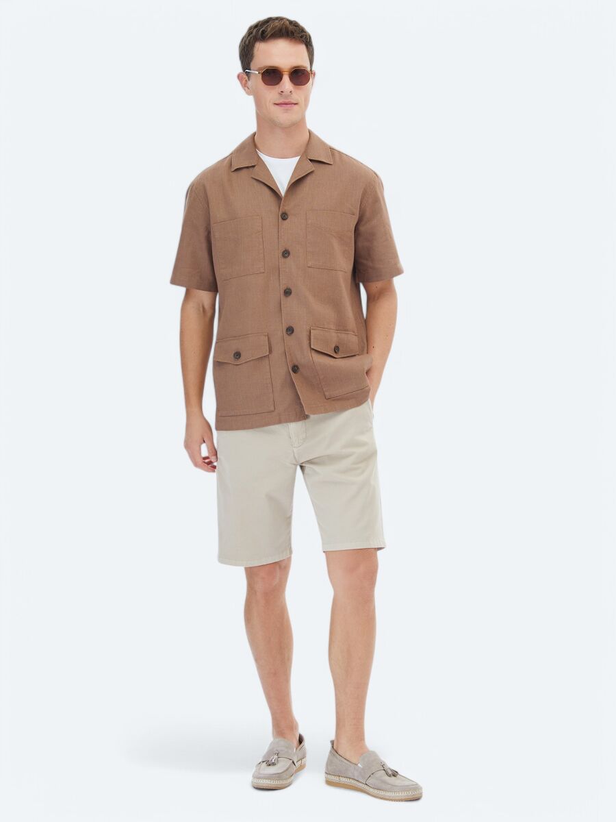 Hazelnut Overshirt - 2