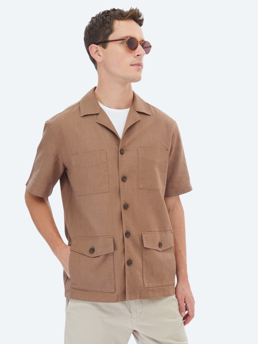 Hazelnut Overshirt - 3