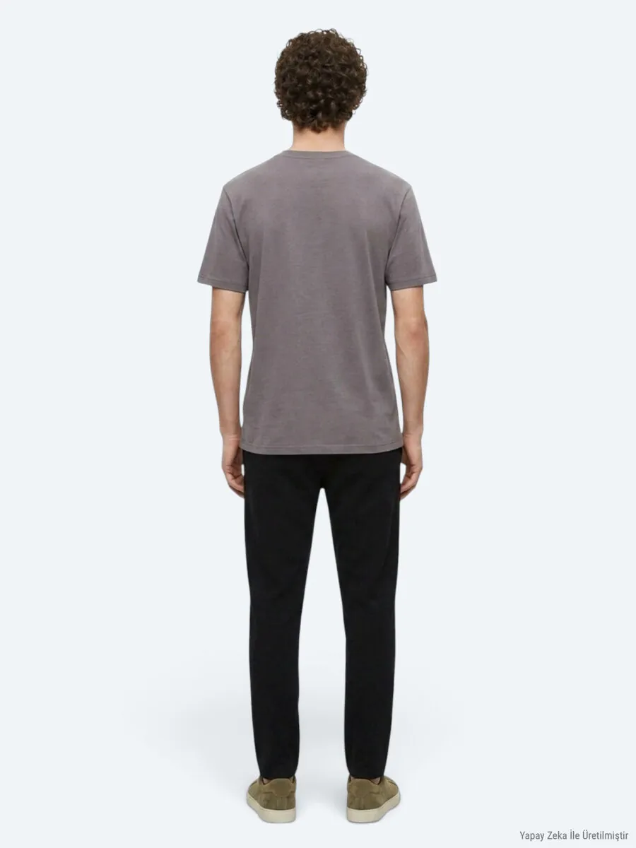 Hazelnut Plain T-Shirt - 6