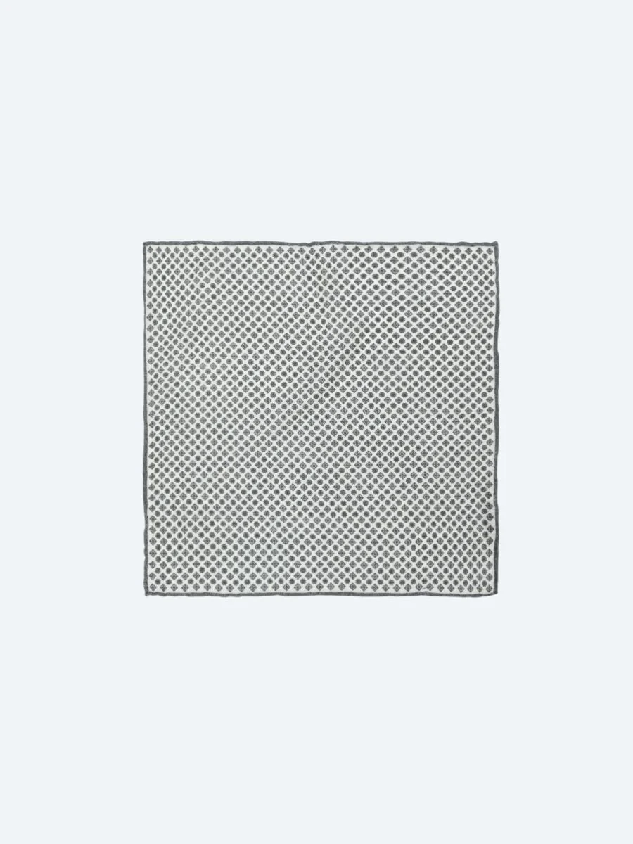 Indigo %100 Yün Handkerchief - 1