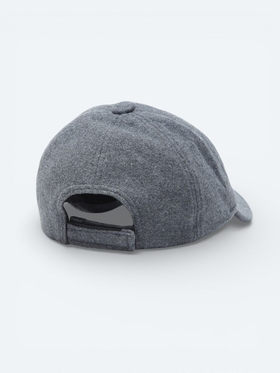 Indigo %50 Polyester ,%50 Yün Hat - 3