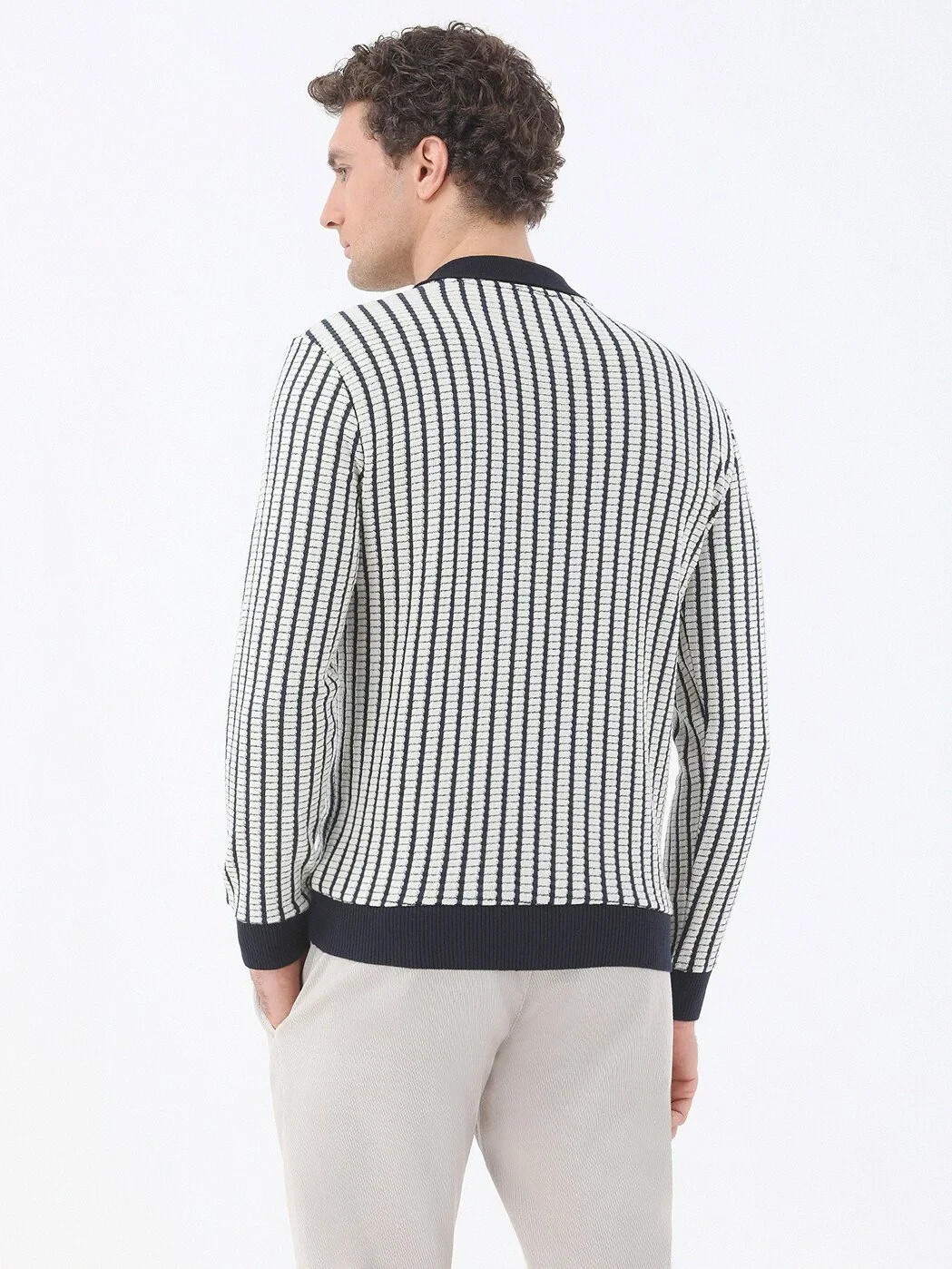 Indigo Crew Neck Sweatshirt - 4