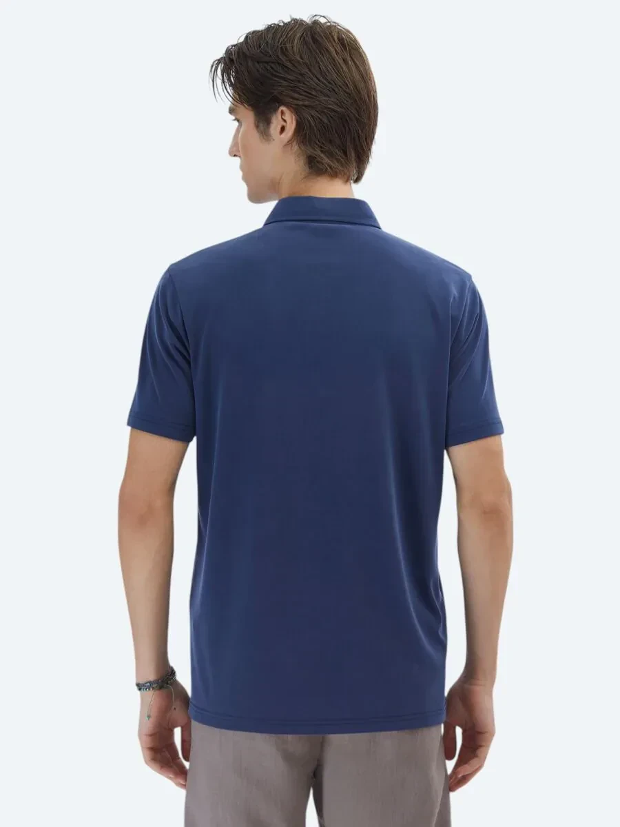 İndigo Düz Regular Fit Casual Gömlek - 6