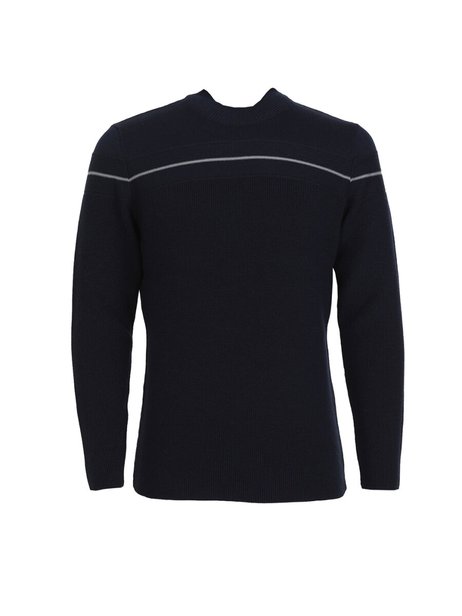 Indigo Knitwear Sweatshirt - 6