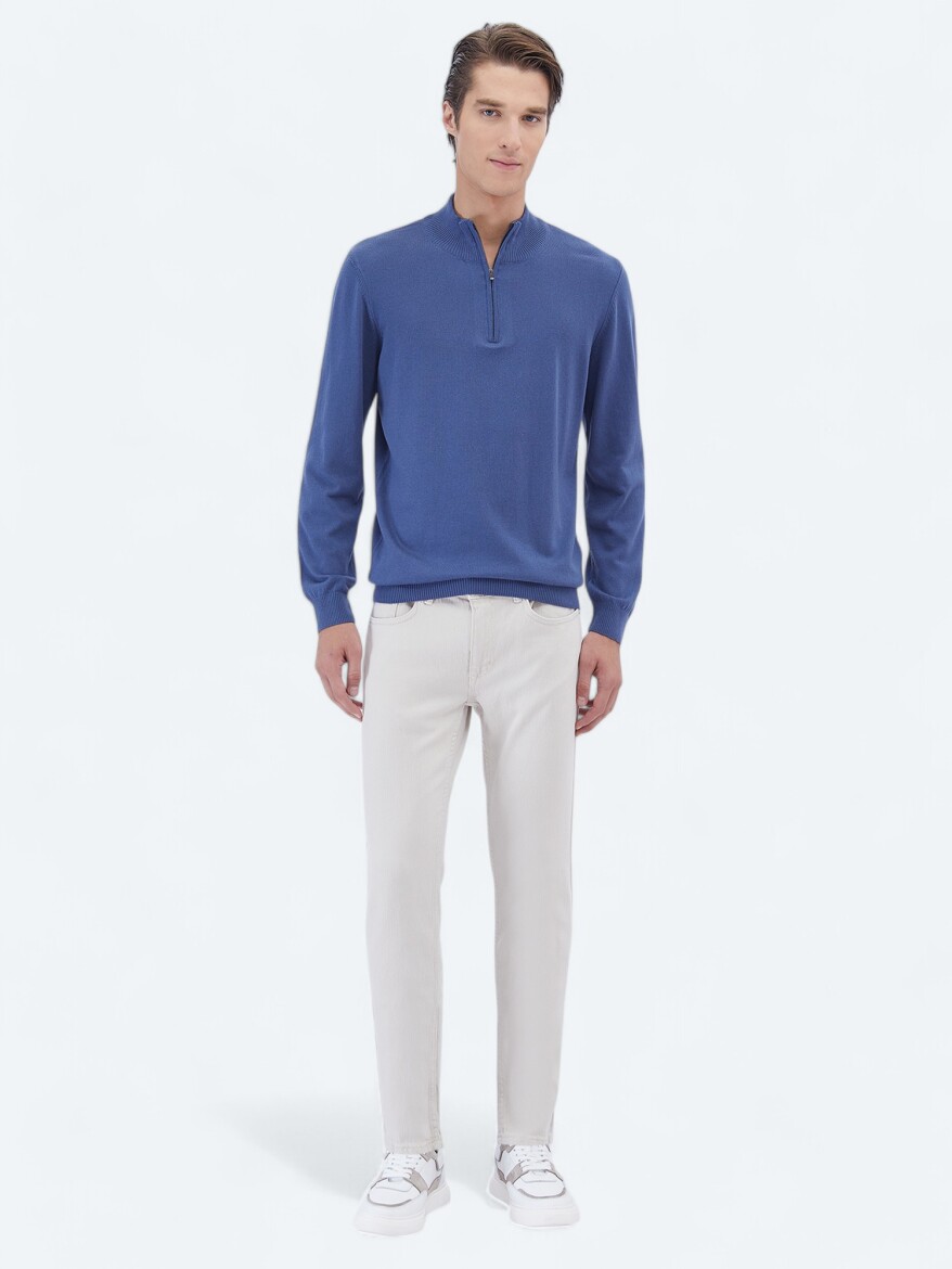 Indigo Knitwear Sweatshirt 