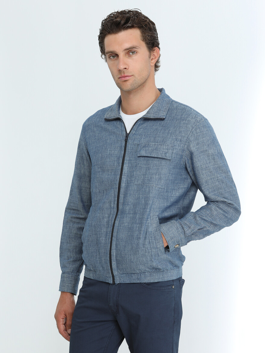 Indigo Overshirt - 1