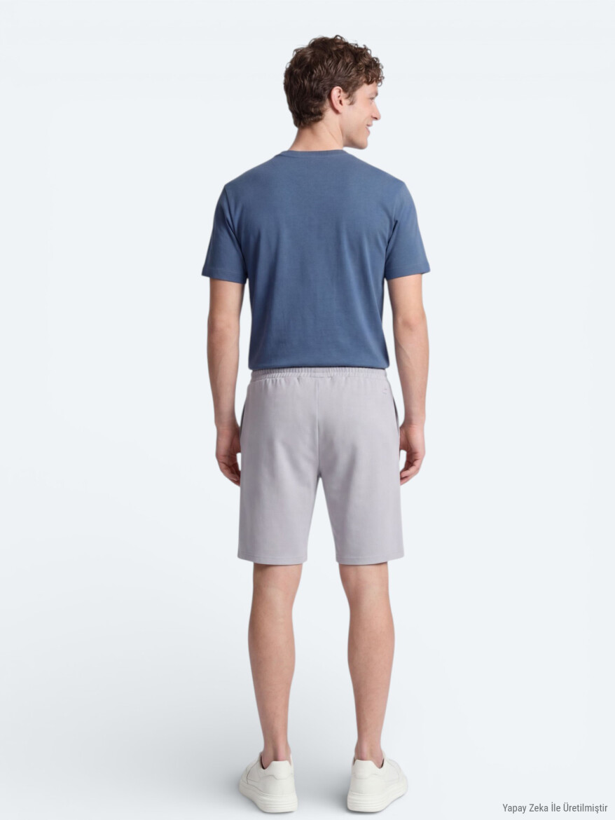 Indigo Plain T-Shirt - 5