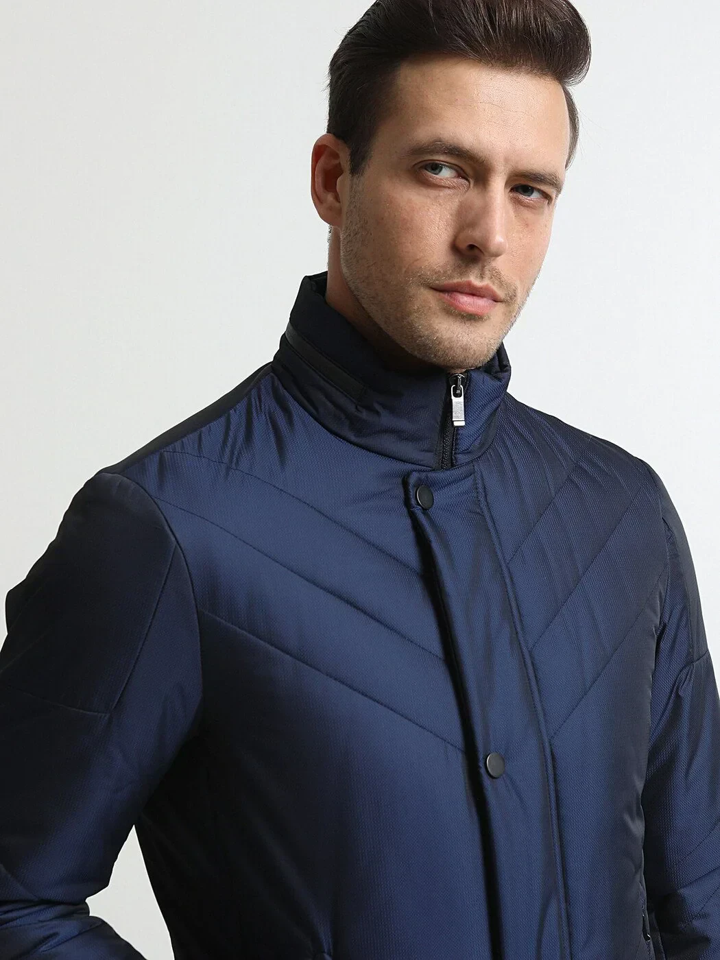 Indigo Regular Fit Blazer - 3