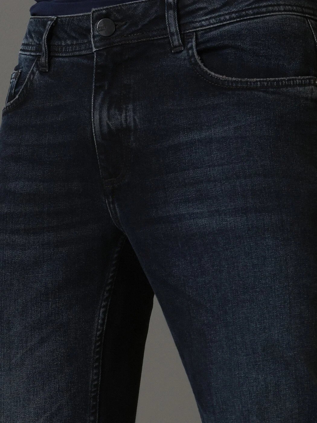 İndigo Slim Fit Denim Pamuk Karışımlı Pantolon - 2