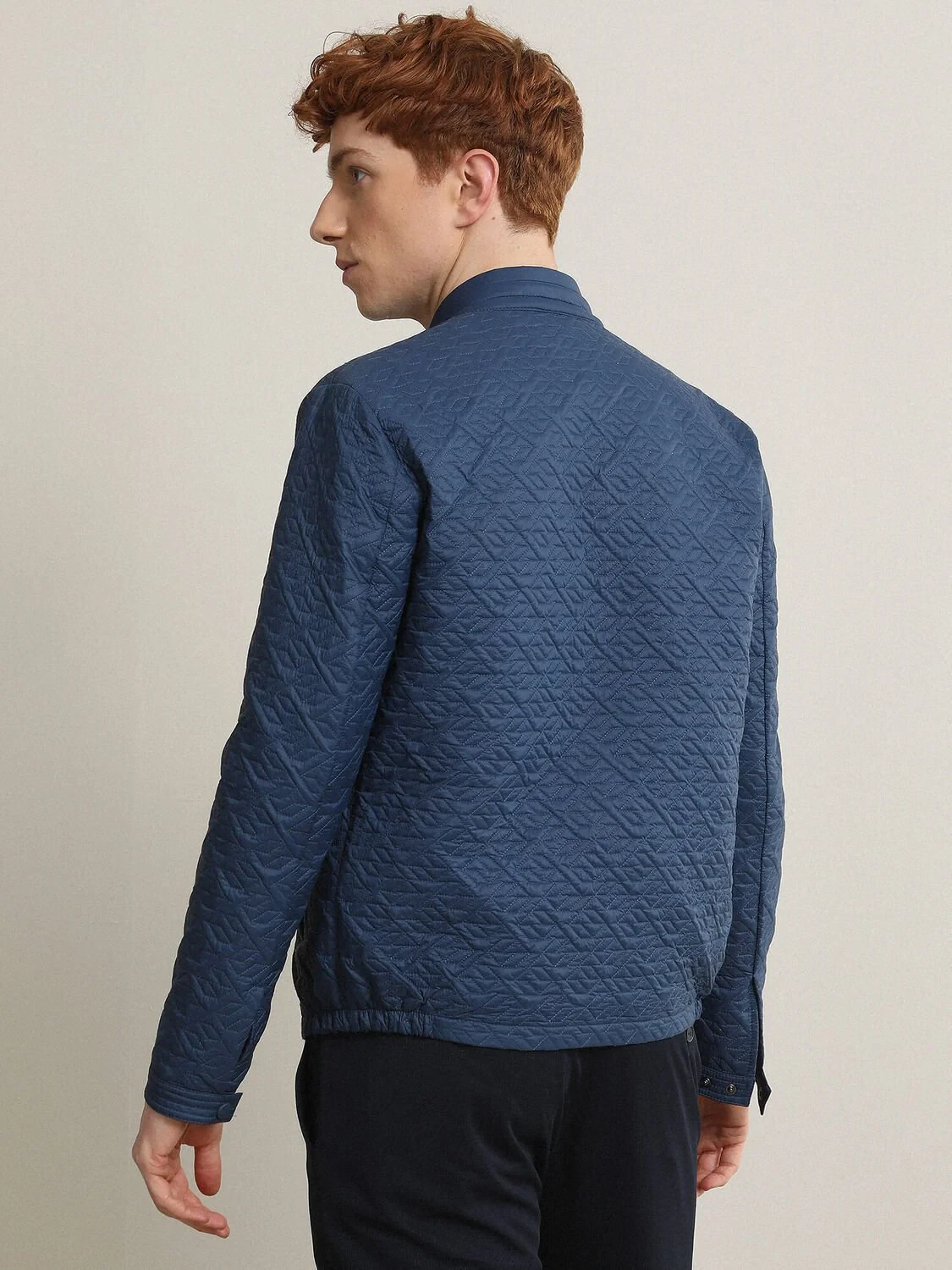Indigo Weaving Coat - 5