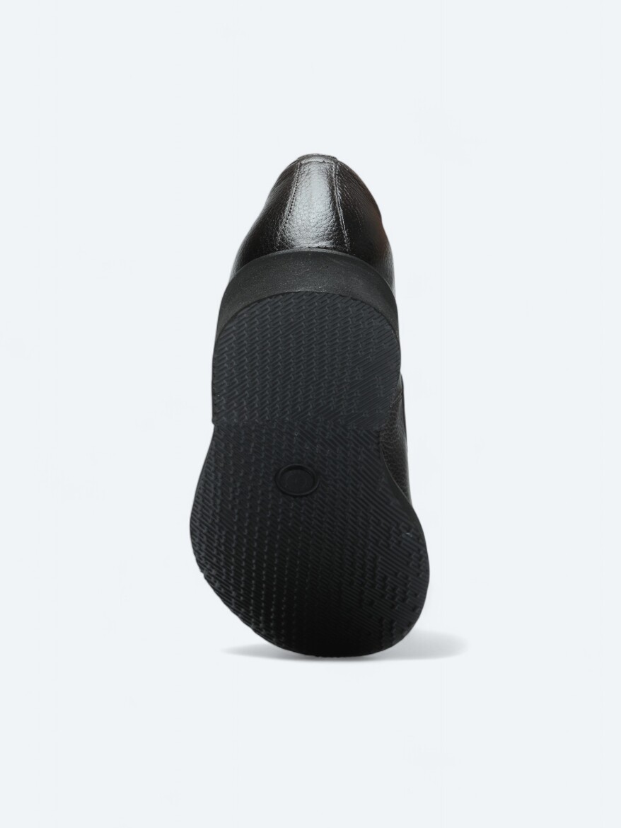 Kahverengi Deri Smart Casual Loafer - 4